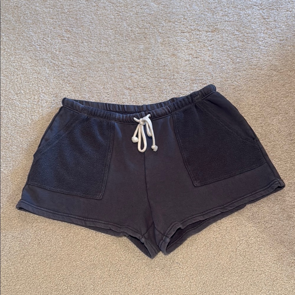 Women's Dark Gray Lounge Shorts